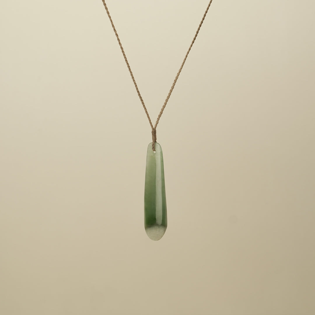 Roimata Medium Pounamu Pendant