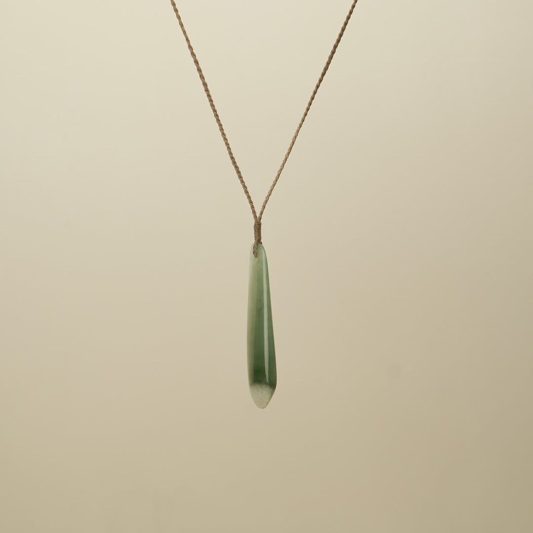 Roimata Medium Pounamu Pendant