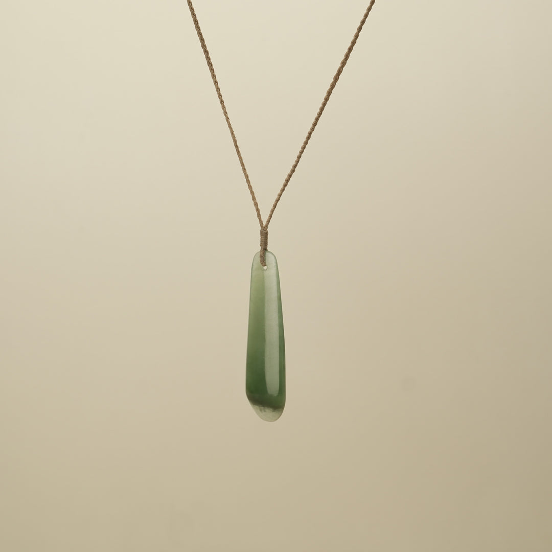 Roimata Medium Pounamu Pendant