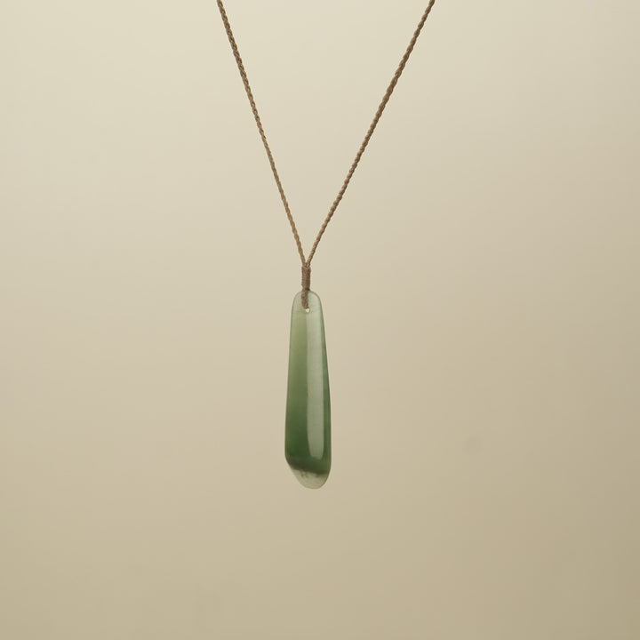 Roimata Medium Pounamu Pendant