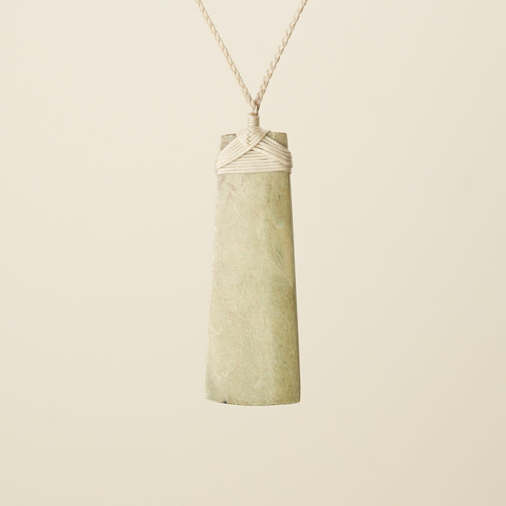 Toki – Raukaraka Pounamu Extra Large Pendant