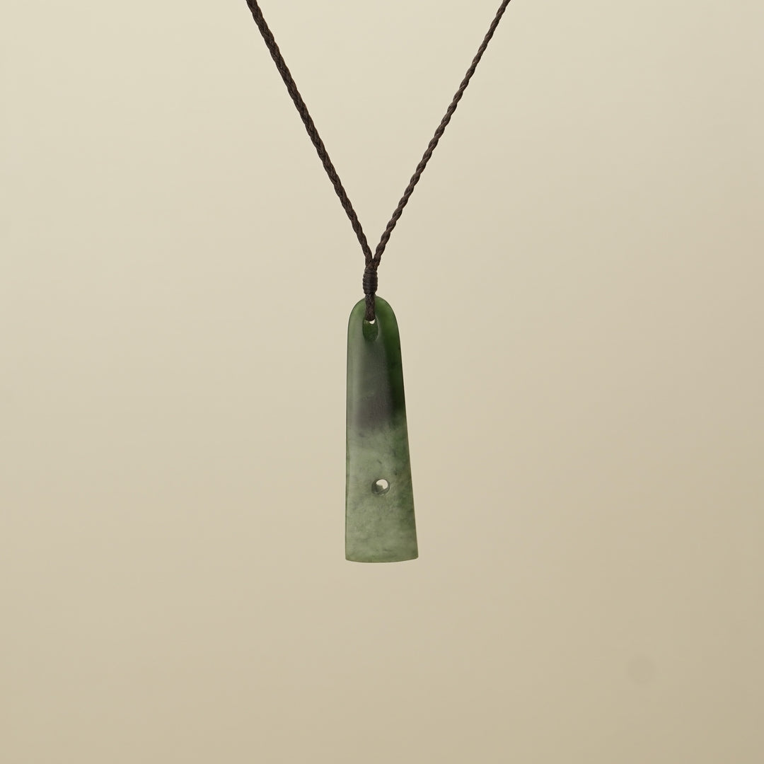 Pounamu Toki Koru Medium Pendant