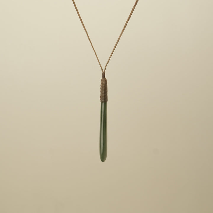 Roimata Medium Pounamu Pendant