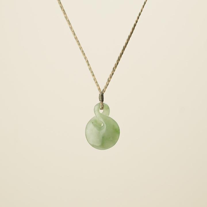 Pikorua Greenstone Small – Pendant