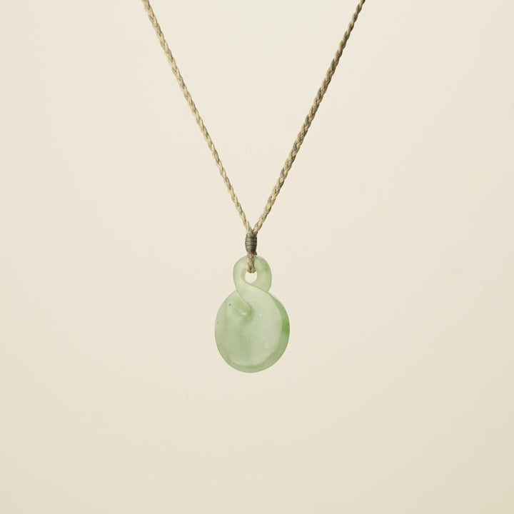 Pikorua Greenstone Small – Pendant
