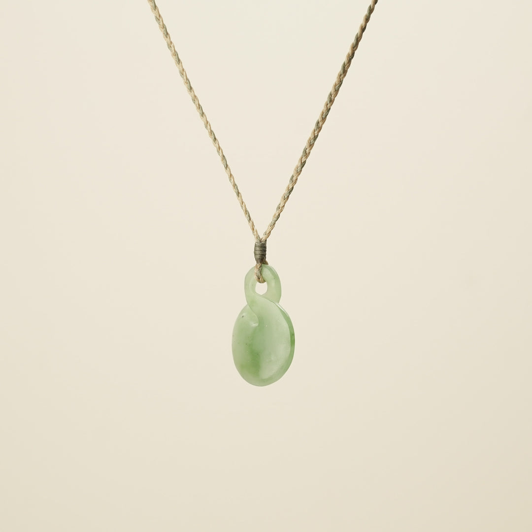 Pikorua Greenstone Small – Pendant