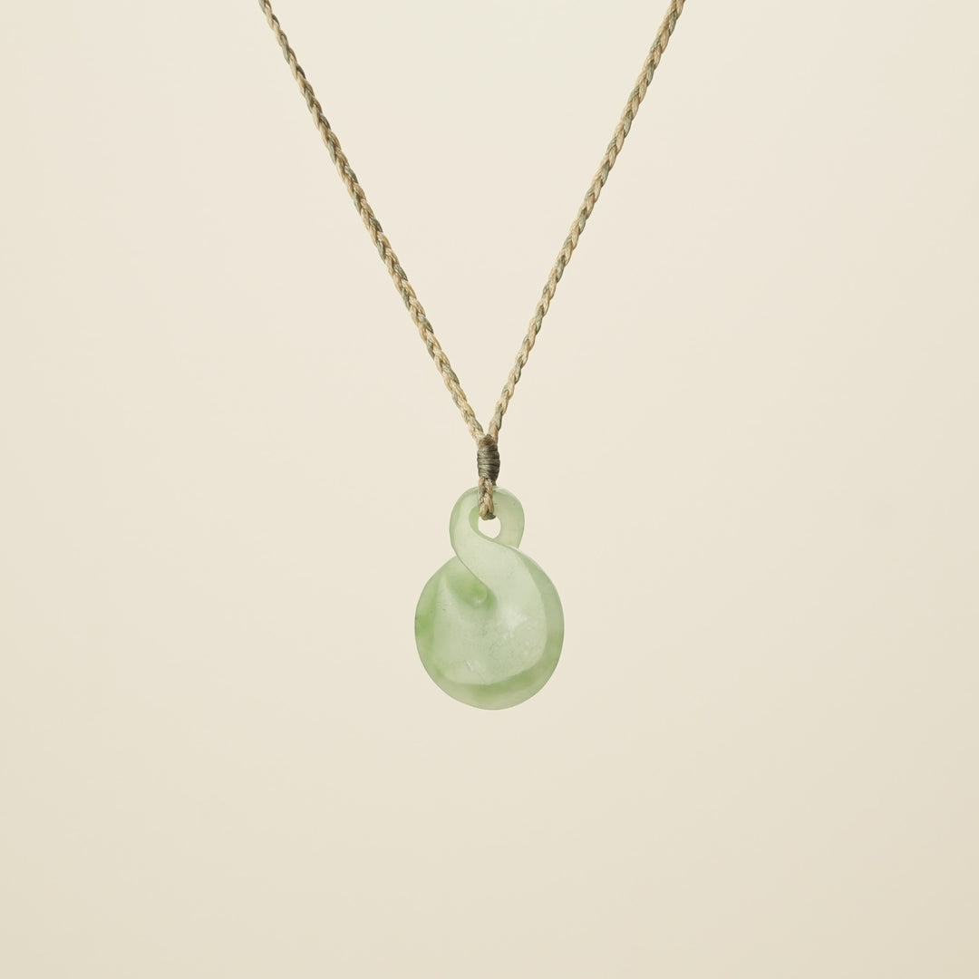 Pikorua Greenstone Small – Pendant