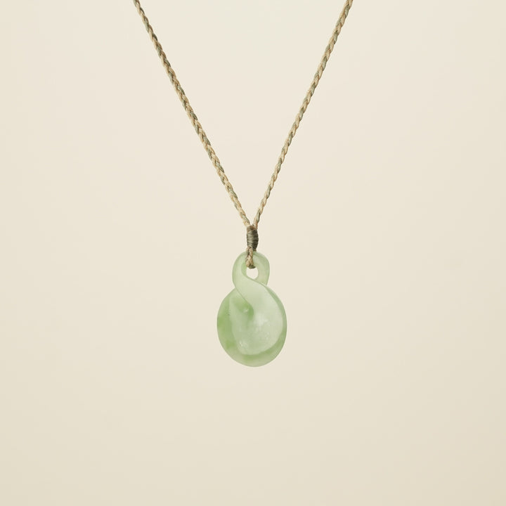 Pikorua Greenstone Small – Pendant