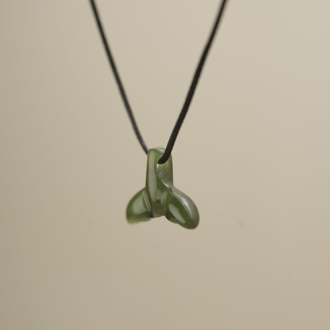 Whale Tail Pounamu Extra Small