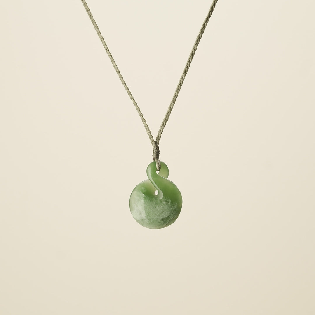 Pikorua Greenstone Small – Pendant