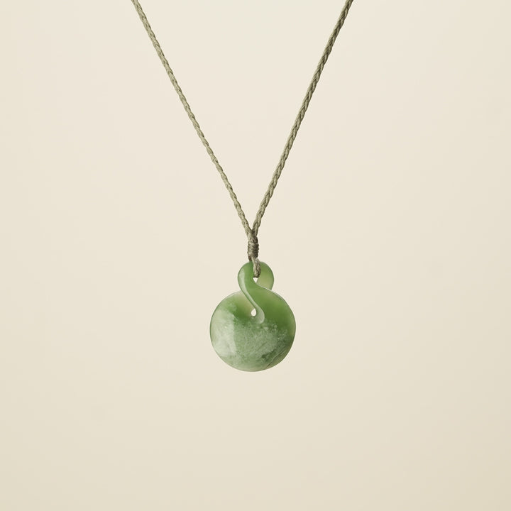 Pikorua Greenstone Small – Pendant