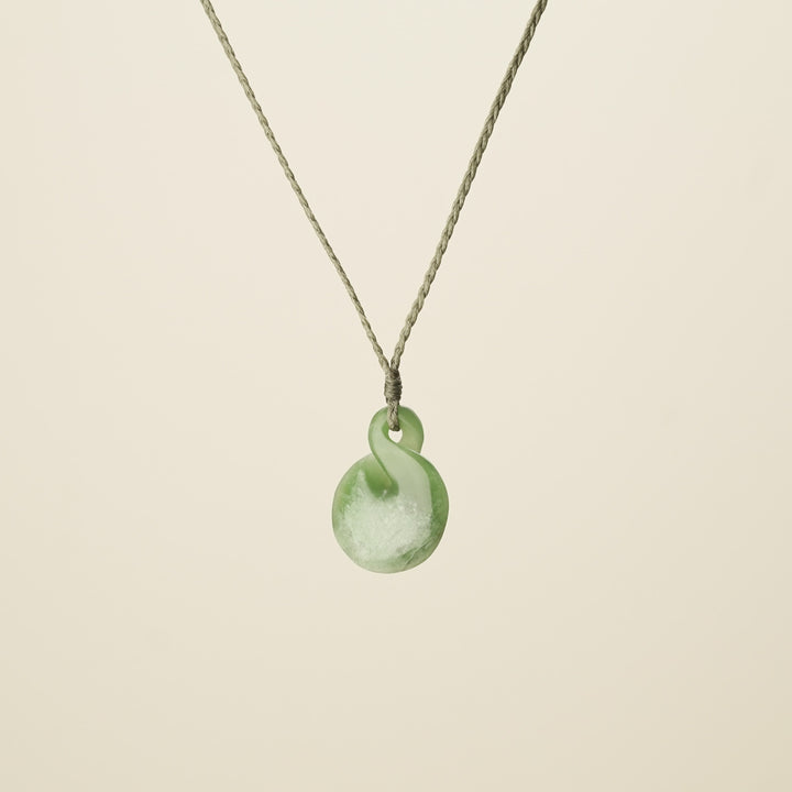 Pikorua Greenstone Small – Pendant