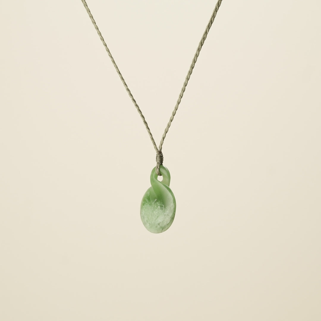 Pikorua Greenstone Small – Pendant