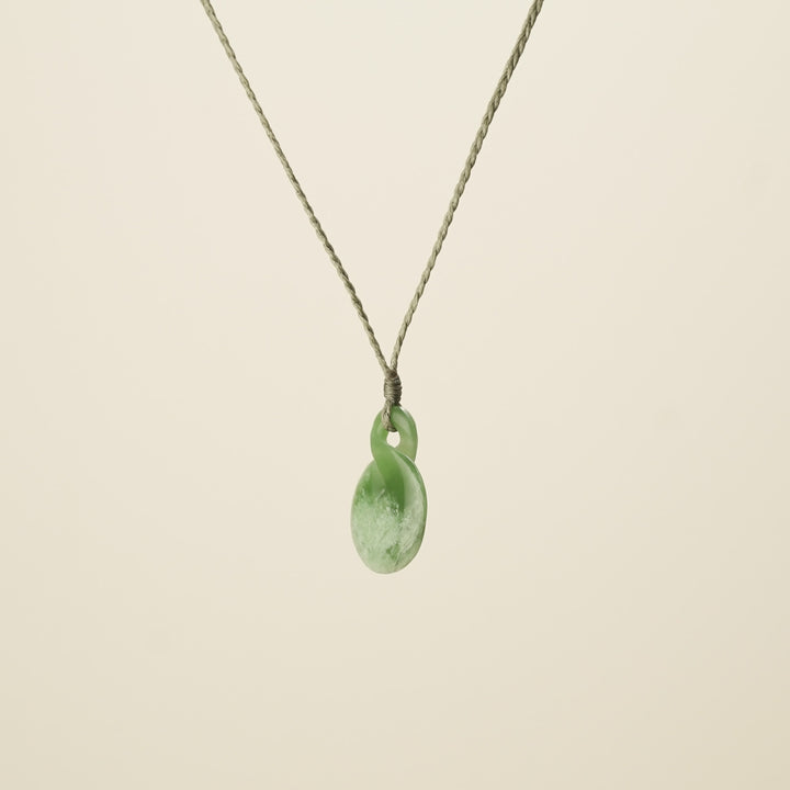 Pikorua Greenstone Small – Pendant