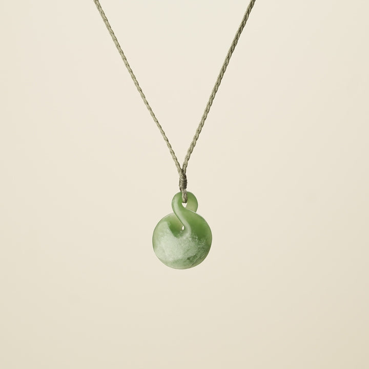 Pikorua Greenstone Small – Pendant