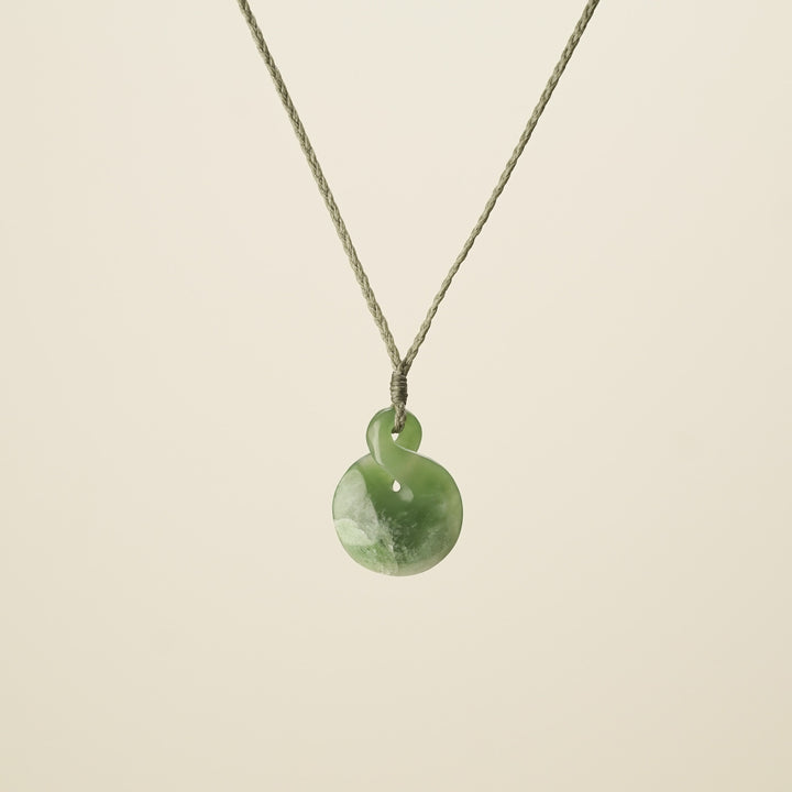 Pikorua Greenstone Small – Pendant