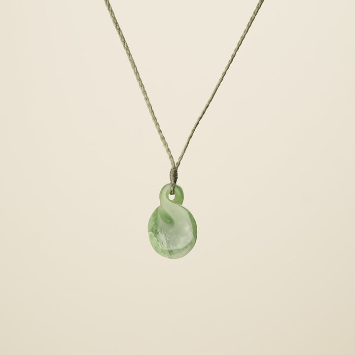 Pikorua Greenstone Small – Pendant