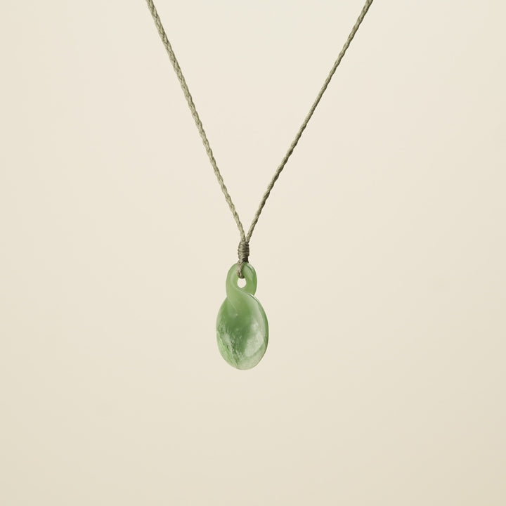 Pikorua Greenstone Small – Pendant