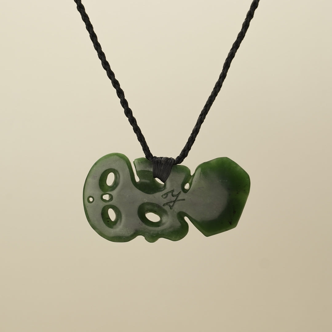 Hei Tiki Pounamu Large Pendant