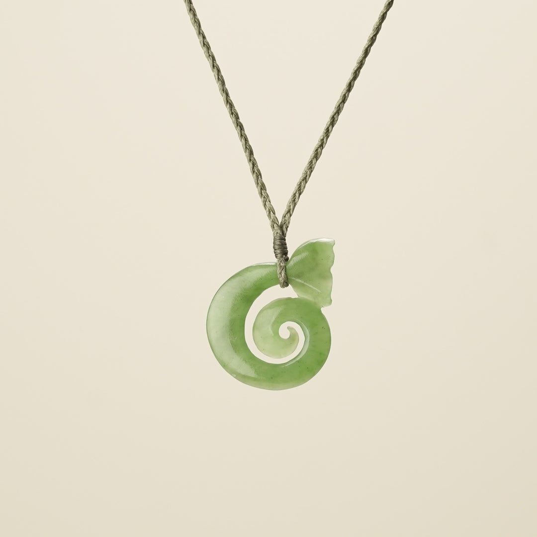Koru Whale's Tail Large, Khaki Binding