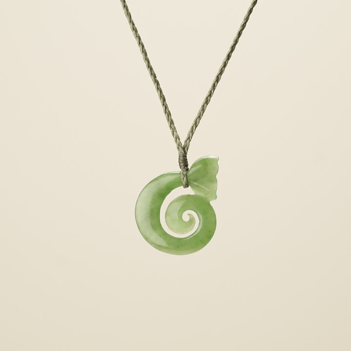 Koru Whale's Tail Large, Khaki Binding