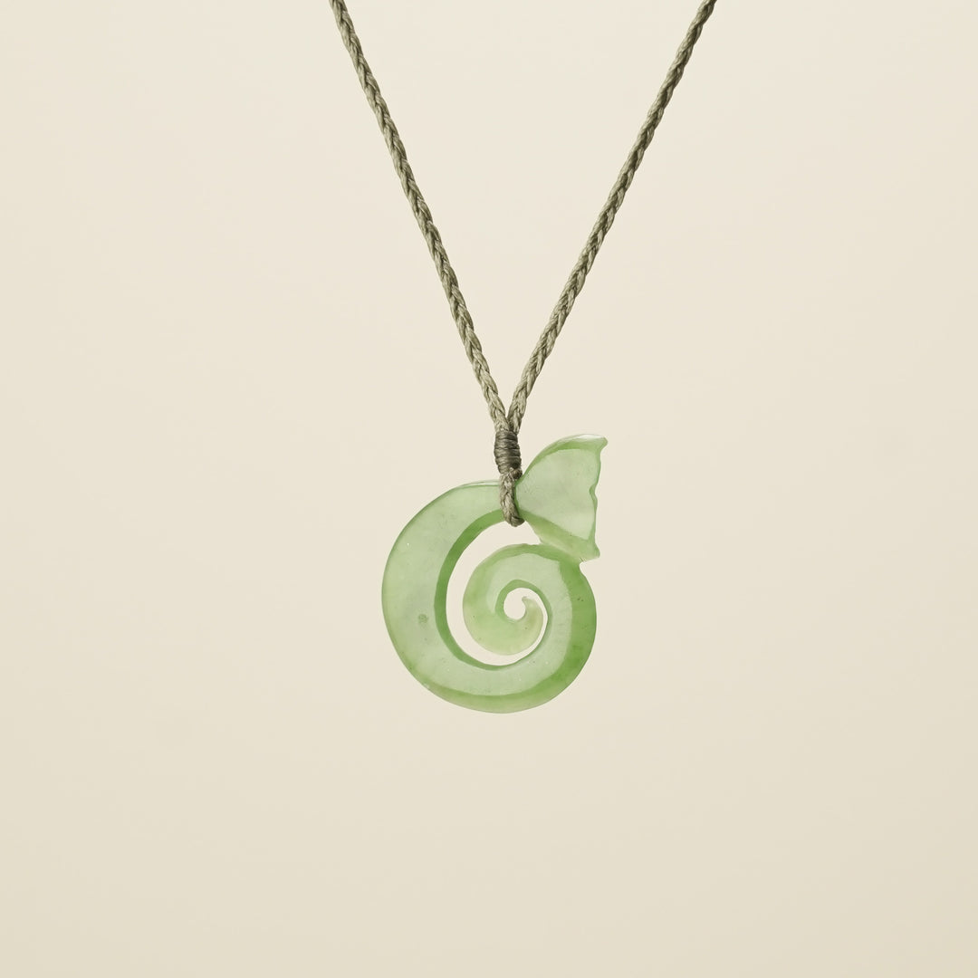 Koru Whale's Tail Large, Khaki Binding