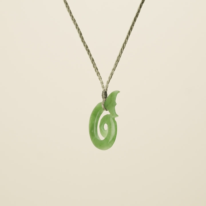 Koru Whale's Tail Large, Khaki Binding