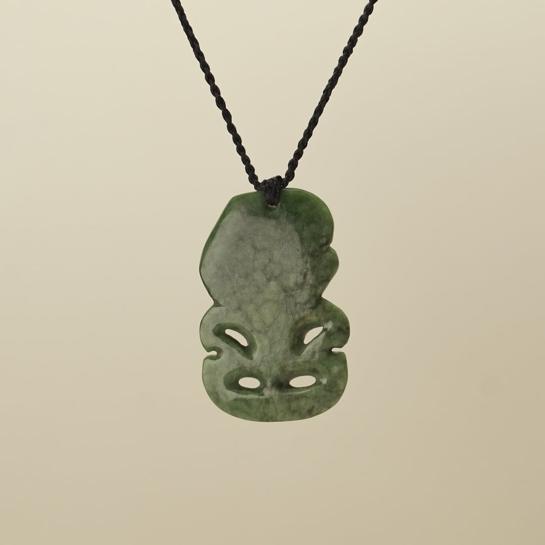 Hei Tiki Kahurangi Pounamu Large Pendant