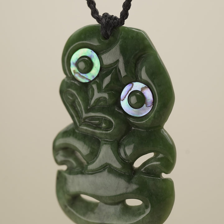 Hei Tiki Kahurangi Pounamu Large Pendant