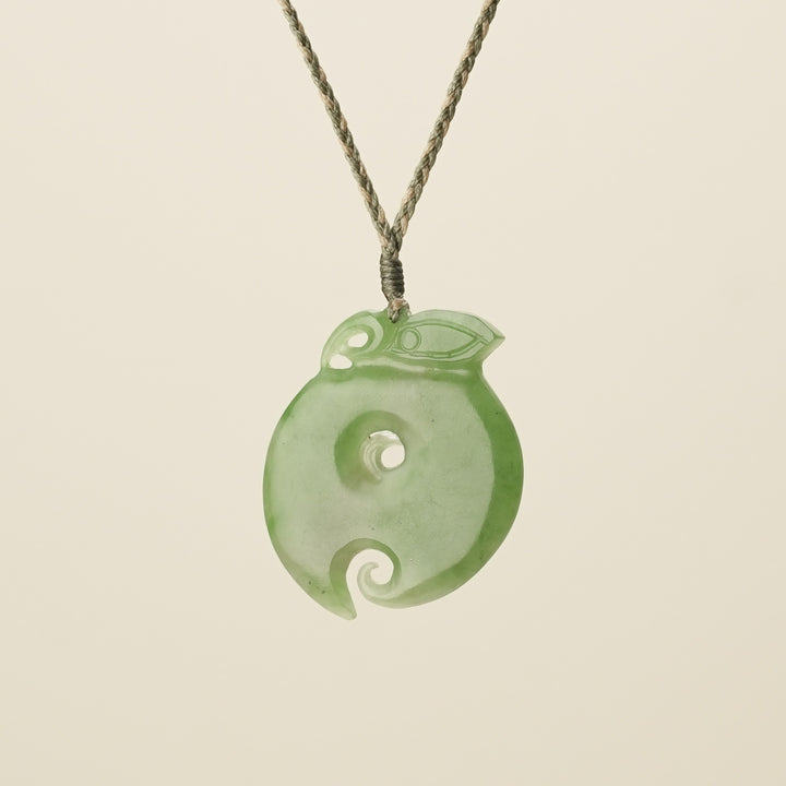 Manaia Koru Pounamu – Large Pendant