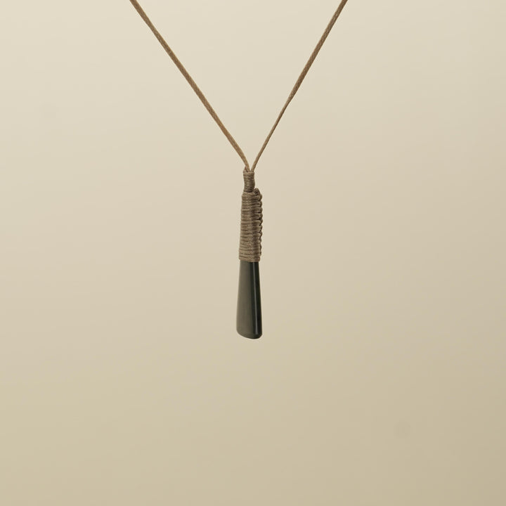 Kawakawa Small Toki Pounamu Pendant