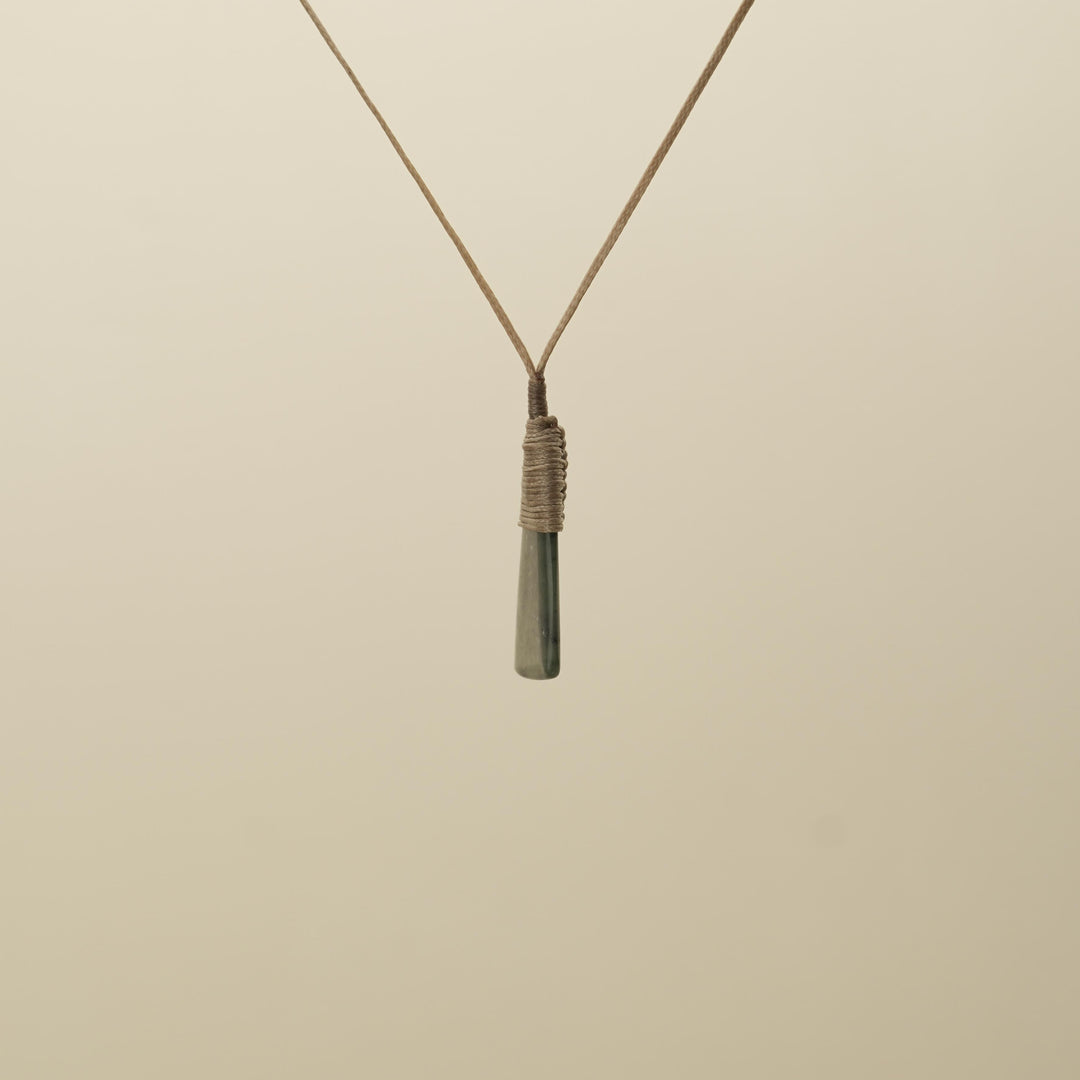 Kawakawa Small Toki Pounamu Pendant