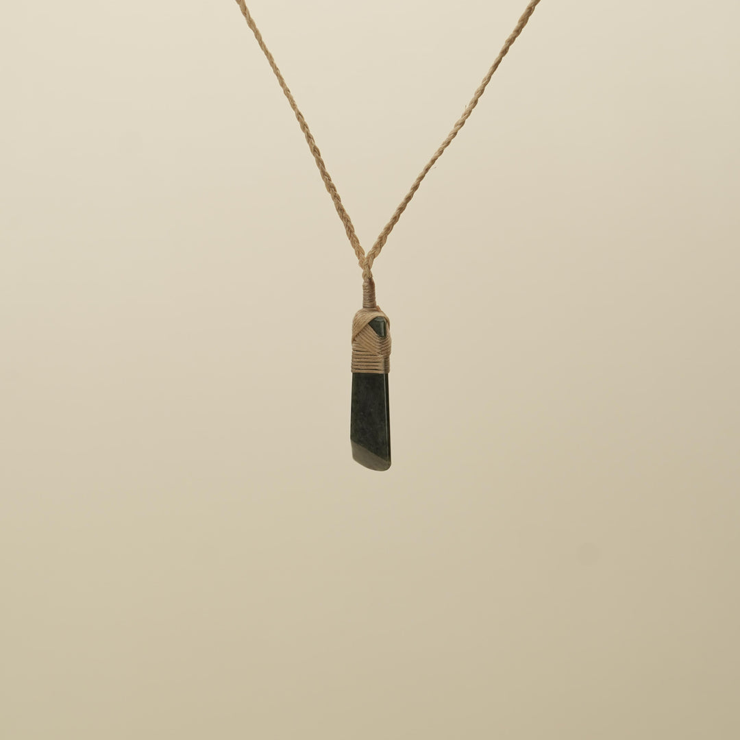 Tangiwai Toki Small Pounamu Pendant
