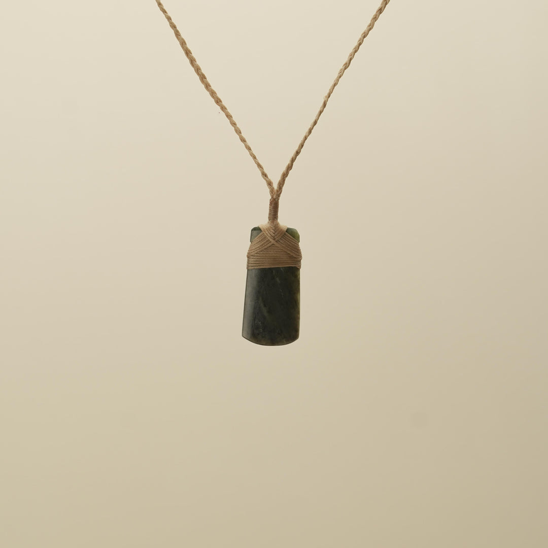 Tangiwai Toki Small Pounamu Pendant