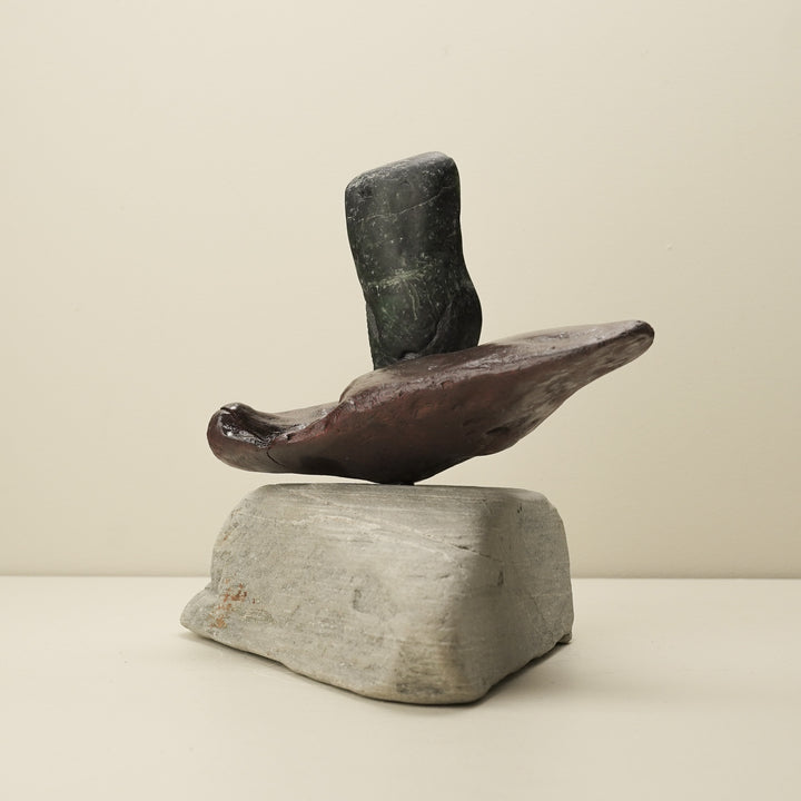 Wheku Manaia Pounamu Sculpture – Mana & Guardianship