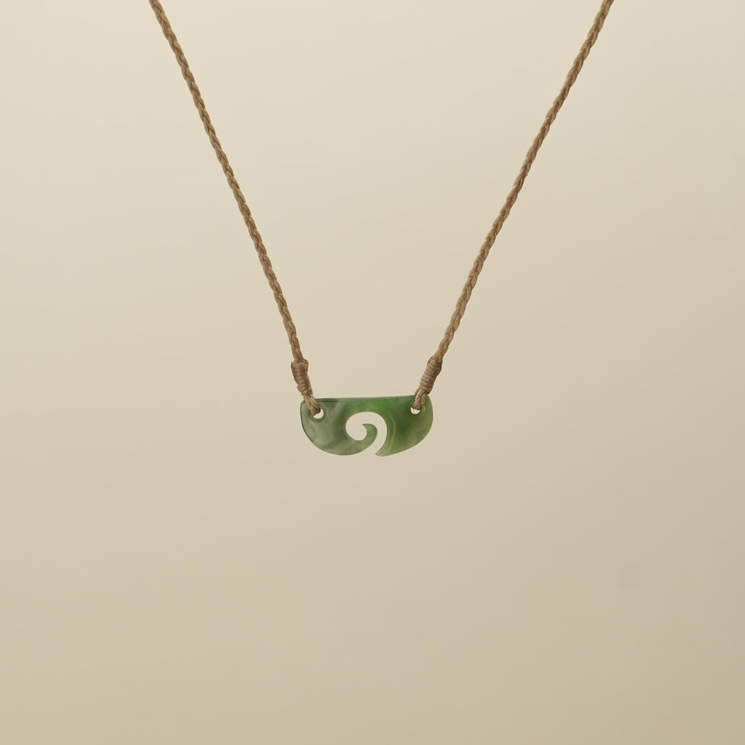 Koru Kōuma Pounamu XS Pendant