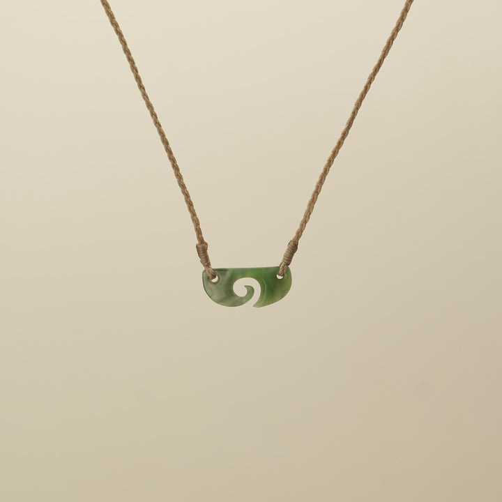 Koru Kōuma Pounamu XS Pendant