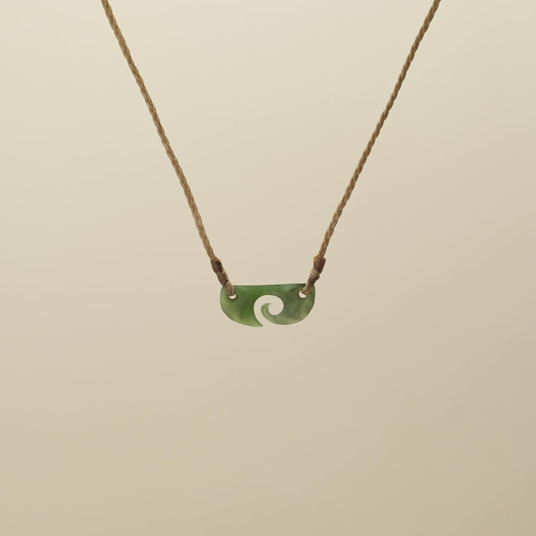 Koru Kōuma Pounamu XS Pendant