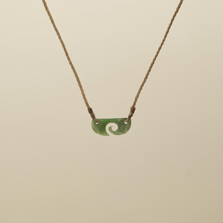 Koru Kōuma Pounamu XS Pendant