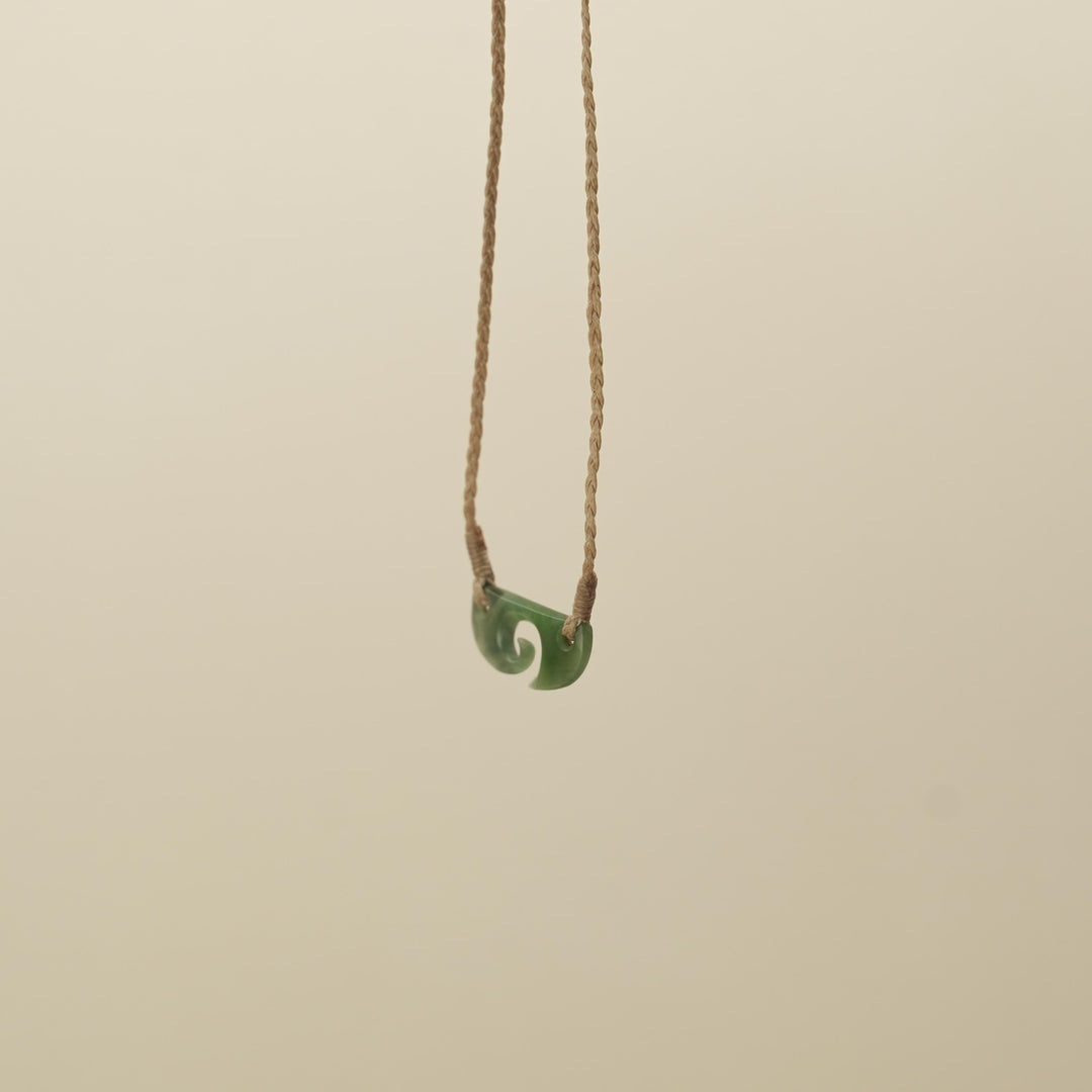 Koru Kōuma Pounamu XS Pendant