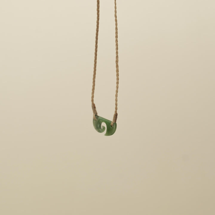 Koru Kōuma Pounamu XS Pendant