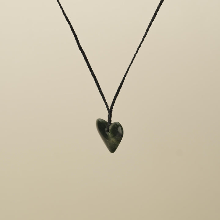 Kawakawa Small Manawa Pounamu Pendant