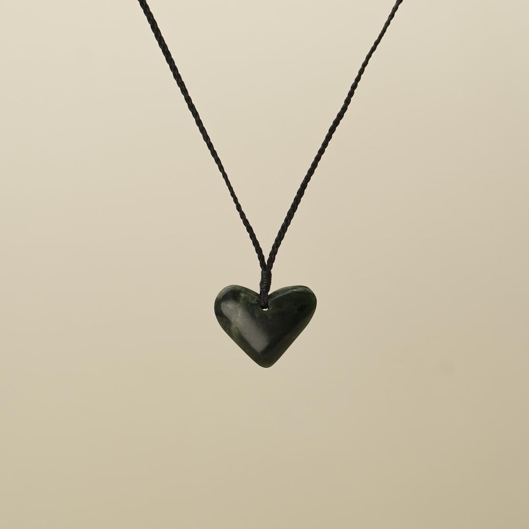 Kawakawa Small Manawa Pounamu Pendant