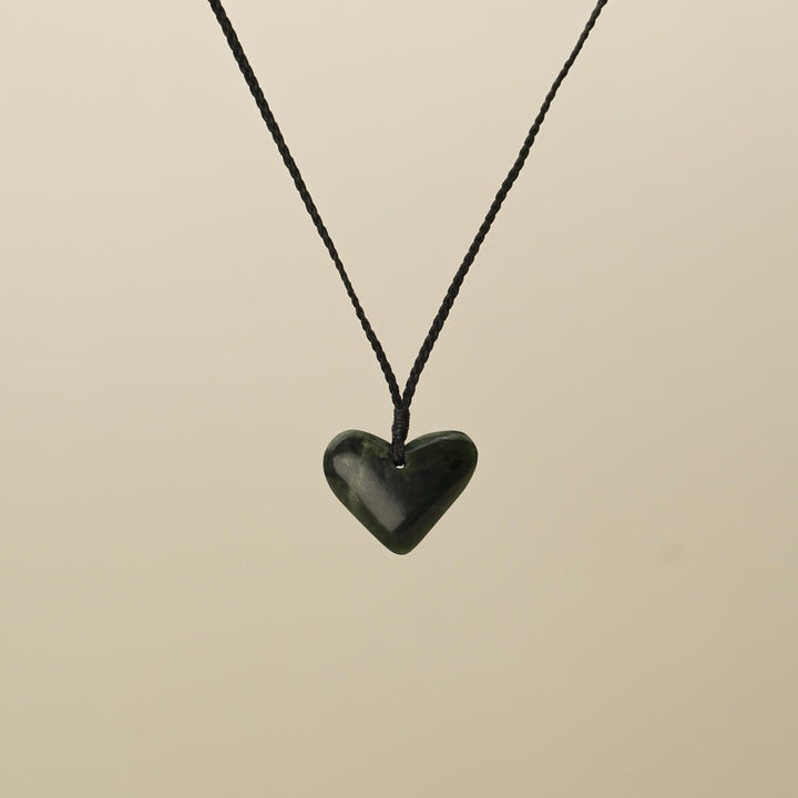 Kawakawa Small Manawa Pounamu Pendant