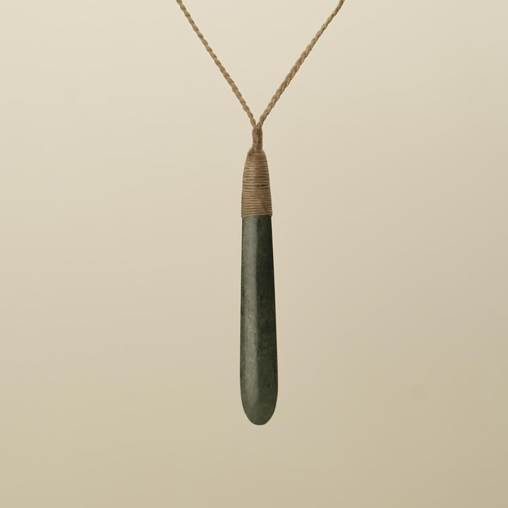 Roimata Whakarei Large Pounamu Pendant