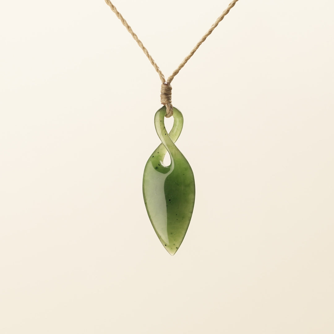 Single Pikorua Greenstone Pendant