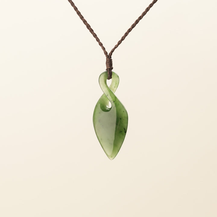 Single Pikorua Greenstone Pendant