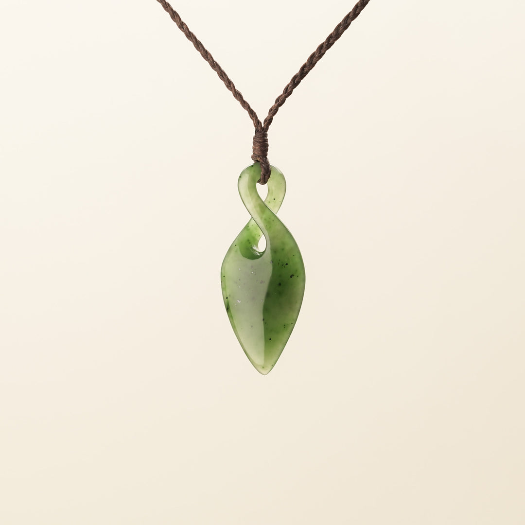 Single Pikorua Greenstone Pendant