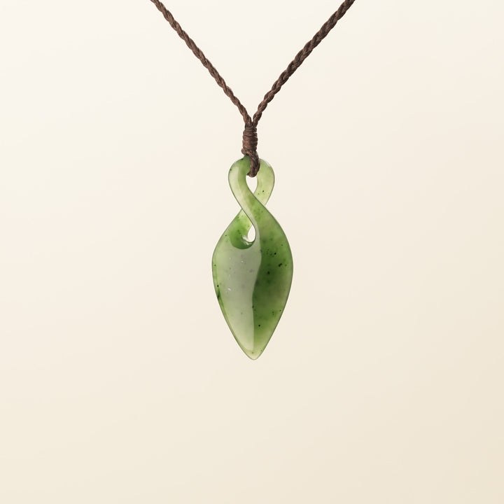 Single Pikorua Greenstone Pendant
