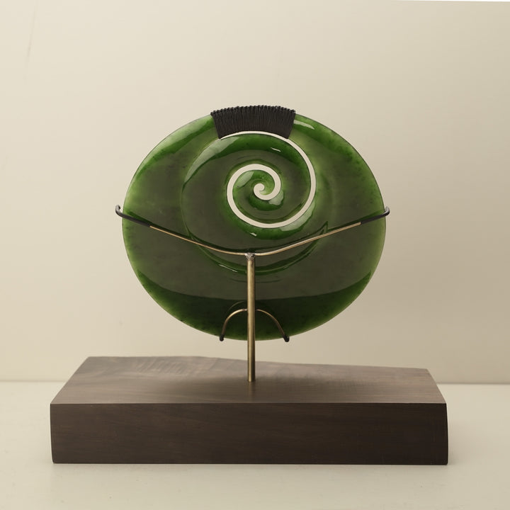 Koru Pounamu Sculpture